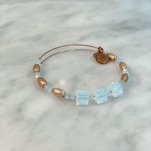 Alex and Ani white beaded bracelet